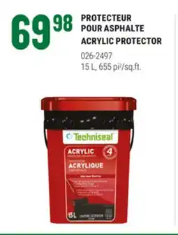 BMR PROTECTEUR POUR ASPHALTE ACRYLIC PROTECTOR offer