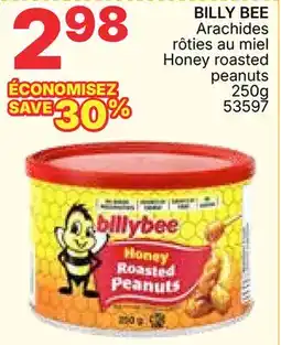 Rossy BILLY BEE Honey roasted peanuts offer