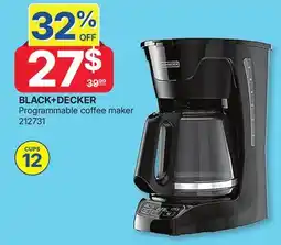 Rossy BLACK+DECKER Programmable coffee maker offer