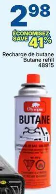 Rossy Butane refill offer