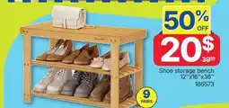 Rossy Shoe storage bench offer