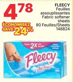 Rossy FLEECY Fabric softener sheets offer