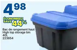 Rossy High top storage bin offer