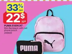 Rossy PUMA EVERCAT Mini Backpack with cell phone pouch offer