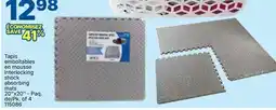 Rossy Interlocking shock absorbing mats offer