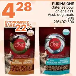 Rossy PURINA ONE Asst. dog treats offer