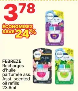 Rossy FEBREZE Asst. scented oil refills offer