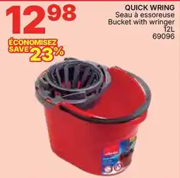 Rossy QUICK WRING Bucket with wringer offer