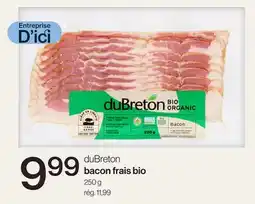 Avril duBreton bacon frais bio offer