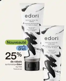 Avril sur la marque Edori offer