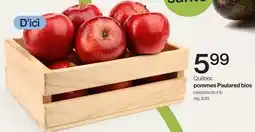 Avril pommes Paulared bios offer