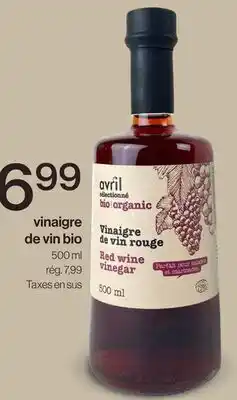 Avril Vinaigre de vin bio offer