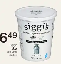 Avril Siggi's skyr offer