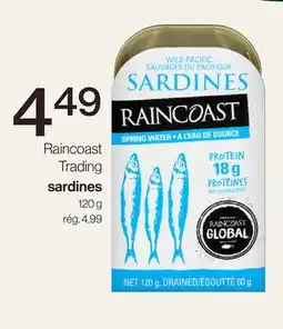 Avril Raincoast Trading sardines offer