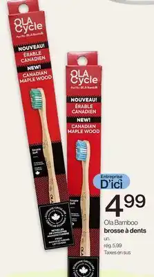 Avril Ola Bamboo brosse à dents offer