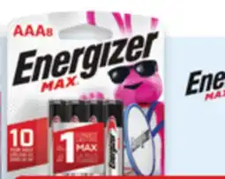 Walmart Energizer AA16, AAA8 or 9V4 batteries offer