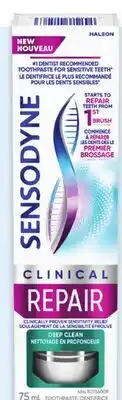 Walmart Sensodyne Clinical Repair Deep Clean offer