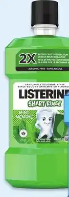 Walmart Listerine Smart Rinse kids' mouthwash offer