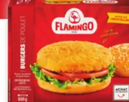 Walmart Flamingo breaded chicken burgers or strips offer