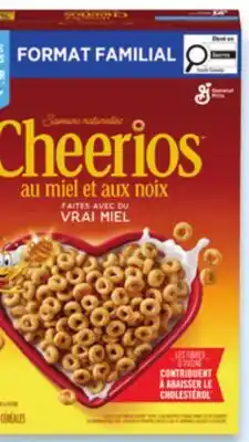 Walmart Honey Nut Cheerios or Cinnamon Toast Crunch family size cereal offer