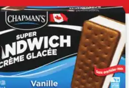Walmart Chapman's Super sandwich novelties offer