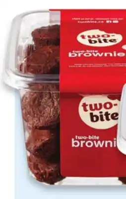 Walmart two-bite brownies offer