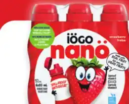 Walmart iögo nanö drinkable yogurt offer