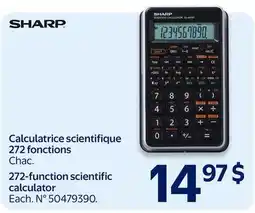 Walmart Sharp 272-function scientific calculator offer