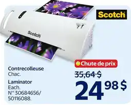 Walmart Scotch Laminator offer