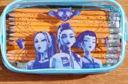 Walmart KPop Demon Hunters pencil cases, notebooks or journals offer