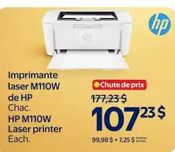 Walmart hp M110W Laser printer offer
