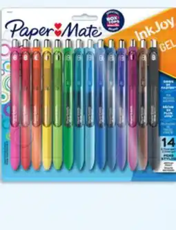 Walmart Paper Mate InkJoy gel pens 14-pack o Flair! felt-tip pens 24-pack offer