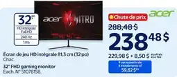 Walmart acer 32 FHD gaming monitor offer