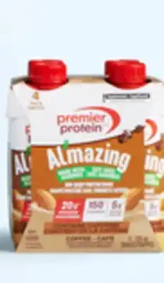 Walmart Premier Protein Al'mazing Coffee Non Dairy Shakes offer