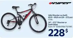 Walmart 24 — 27.5 Shocker or Swift bikes offer