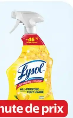 Walmart Lysol all-purpose cleaner offer