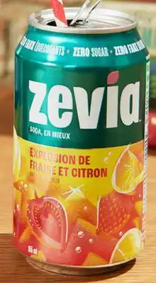 Walmart Zevia Strawberry Lemon Burst soda offer