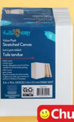 Walmart Hello Hobby stretched canvases offer