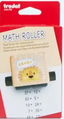 Walmart Stamp 'N Stick Math Roller offer