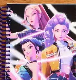 Walmart KPop Demon Hunters pencil cases, notebooks or journals offer