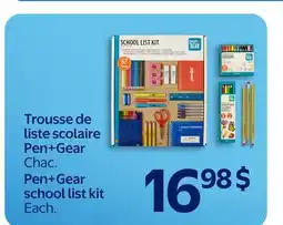 Walmart Pen+Gear school list kit offer