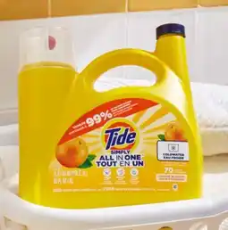 Walmart Tide Simply laundry detergent offer