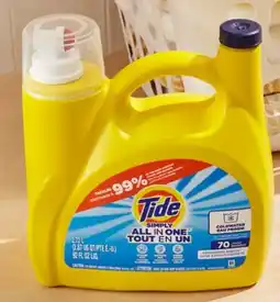 Walmart Tide Simply laundry detergent offer