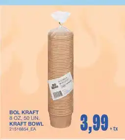 Wholesale Club BOL, 8 OZ, 50 UN offer