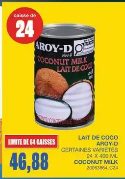 Wholesale Club LAIT DE COCO offer