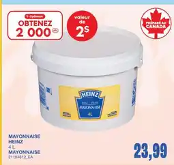 Wholesale Club MAYONNAISE offer