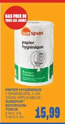 Wholesale Club PAPIER HYGIÉNIQUE, 2 ÉPAISSEURS, 4 UN offer