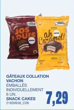 Wholesale Club GÂTEAUX COLLATION, 6 UN offer