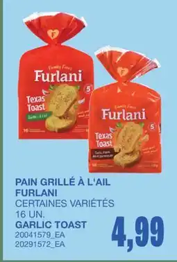 Wholesale Club PAIN GRILLÉ À L'AIL, 16 UN offer