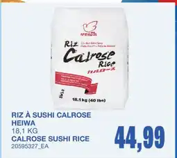 Wholesale Club RIZ À SUSHI CALROSE offer